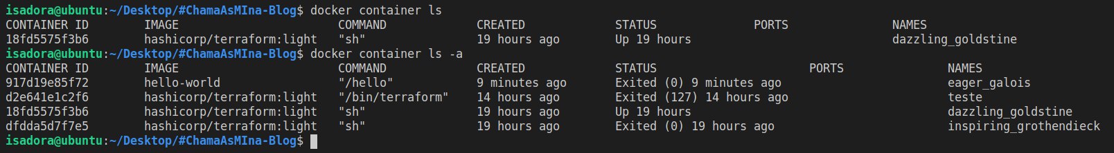 docker container ls